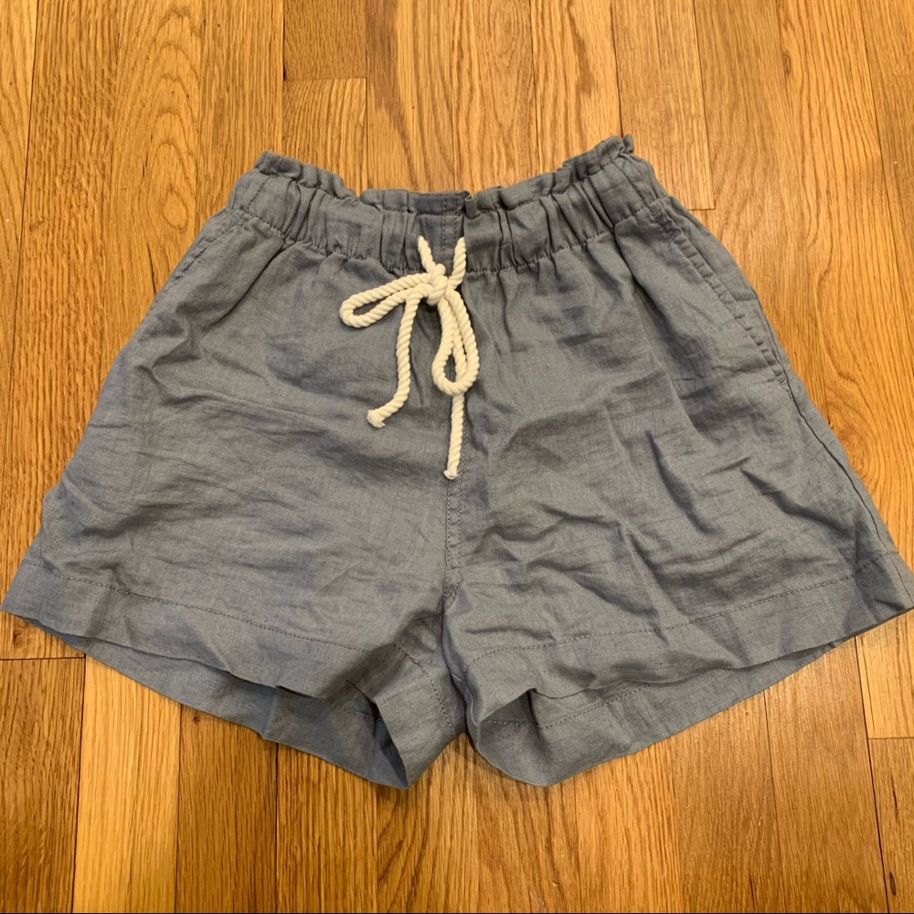 H&M linen pull on short